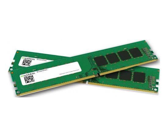 Mushkin DDR4 - 32 GB -3200 - CL - 22 - Dual Kit, RAM (MES4U320NF16GX2, Essentials)