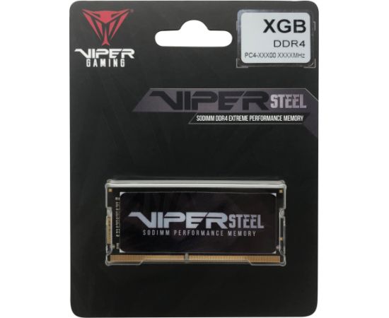 Patriot DDR4 - 32 GB -2666 - CL - 18 - Single - Viper Steel (grey, PVS432G266C8S)