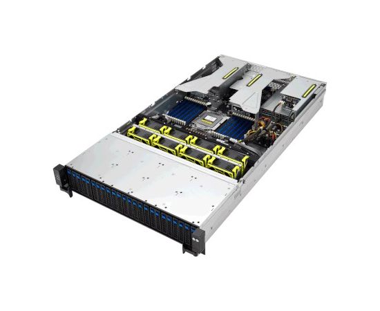 Platforma Asus Rack (2U) RS521A-E12-RS24U AMD Epyc 9005/9004 (16x NVMe/8x SATA HS, 2xM.2, 2x1Gbe, IPMI, 1+1 2000W)