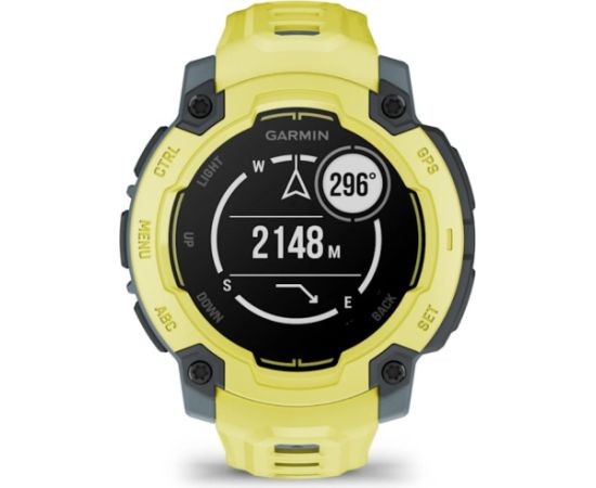 Garmin Instinct E 2.29 cm (0.9") MIP 45 mm Digital 176 x 176 pixels Lime GPS (satellite)
