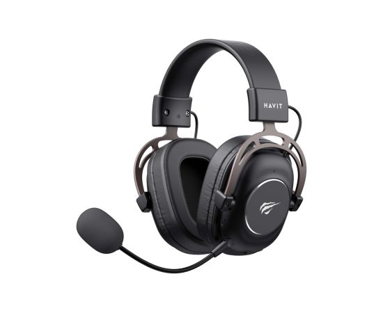 Havit H2002YG - 2.4G gaming headphones (black and ochre)