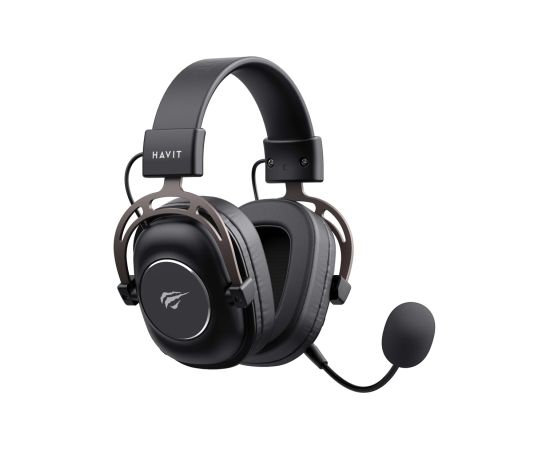 Havit H2002YG - 2.4G gaming headphones (black and ochre)