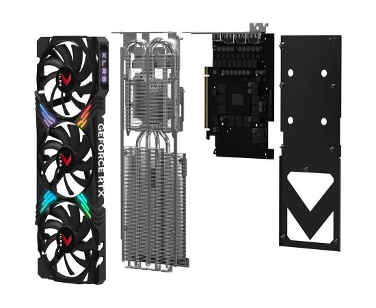 Pny Technologies PNY GeForce RTX 4070 SUPER XLR8 Gaming VERTO EPIC-X RGB Overclocked Triple Fan DLSS 3 NVIDIA 12 GB GDDR6X