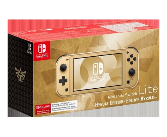 NINTENDO Switch Lite Hyrule+12M NSO+Expansion