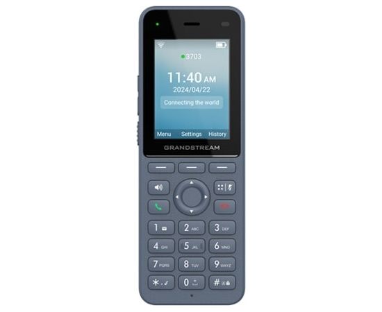 Grandstream Networks WP8256 IP phone Anthracite 3 lines LCD Wi-Fi