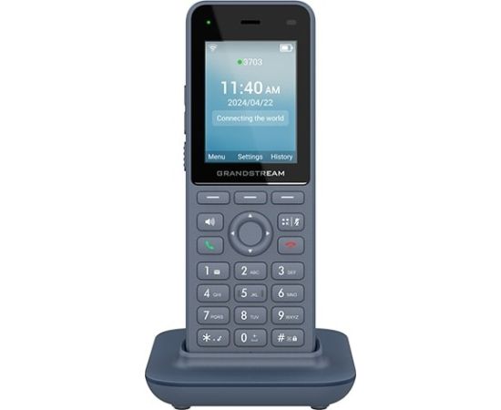 Grandstream Networks WP8256 IP phone Anthracite 3 lines LCD Wi-Fi