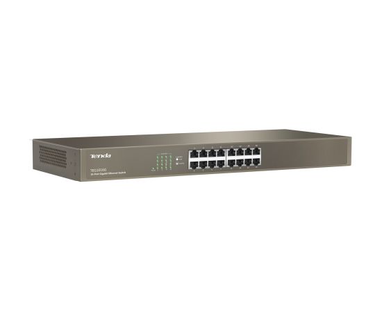 Tenda TEG1016G network switch Unmanaged Gigabit Ethernet (10/100/1000) 1U Blue