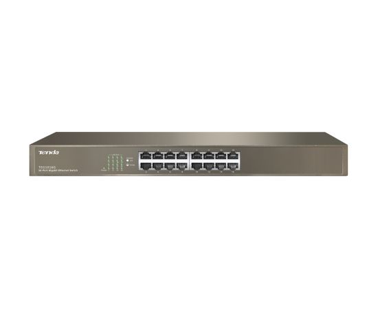 Tenda TEG1016G network switch Unmanaged Gigabit Ethernet (10/100/1000) 1U Blue