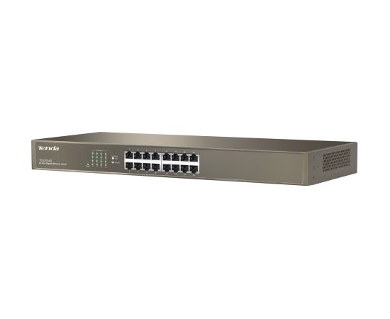 Tenda TEG1016G network switch Unmanaged Gigabit Ethernet (10/100/1000) 1U Blue