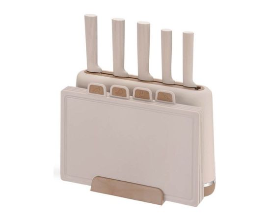 Zestaw noży i desek MR-1412-BEIGE MAESTRO