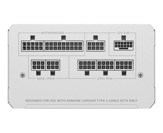 Corsair RMe Series RM1000e power supply unit 1000 W 24-pin ATX ATX White