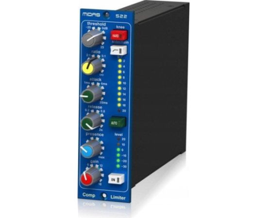 Abac Midas COMPRESSOR LIMITER 522 V2 Moduł kompresora/limitera w formacie 500