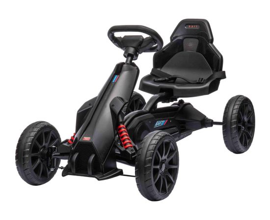 Rastar BlackKart Pedal GoKart til børn, Sort