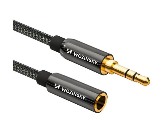 Wozinsky   Wozinsky mini jack extension cable (female-male) AUX extension 3 m black