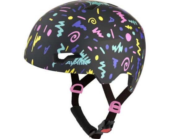 Alpina Sports Hackney / Melna / Rozā / 51-56 cm