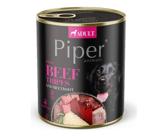 Dolina Noteci Piper Animals with beef stomach - wet dog food - 800g