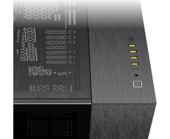 Corsair CC-9011283-WW computer case Midi Tower Aluminium, Black
