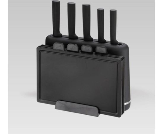 Zestaw noży i desek MR-1412-BLACK MAESTRO