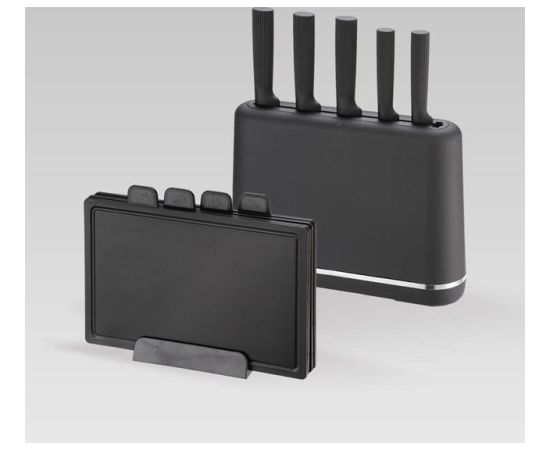 Zestaw noży i desek MR-1412-BLACK MAESTRO