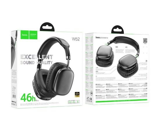 Hoco W52 Plus Tone Headset In-ear Wireless Bluetooth Black