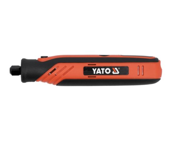 Taisnā slīpmašīna Yato YT-82763; 4 V; 1x1,5 Ah akum.