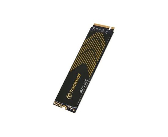 SSD TRANSCEND 1TB PCIe Gen4 NVMe NAND flash technology 3D NAND Write speed 5200 MBytes/sec Read speed 7400 MBytes/sec Form Factor M.2 TBW 600 TB MTBF 200000 hours TS1TMTE255S