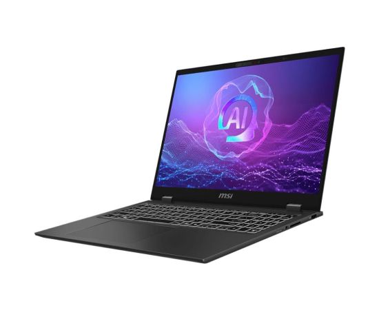 Notebook MSI Prestige 16 AI+ Evo B2VMG CPU  Core Ultra u7-258V 3700 MHz 16" 2560x1600 RAM 32GB LPDDR5x 8533 MHz SSD 1TB Intel Arc 140V 16GB ENG Card Reader SD (XC/HC) Windows 11 Pro Grey 1.5 kg PRE16AI+EVOB2VMG-021NL