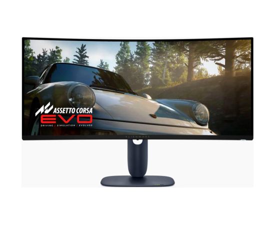 Monitor DELL AW3425DW 34" Gaming/Curved/Smart/21 : 9 Swivel Height adjustable Tilt Panel OLED 3440x1440 21:9 240 Hz 0.03 ms Speakers Colour Black 210-BRTW