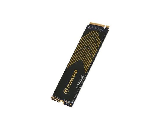 SSD TRANSCEND 2TB PCIe Gen4 NVMe NAND flash technology 3D NAND Write speed 6500 MBytes/sec Read speed 7400 MBytes/sec Form Factor M.2 TBW 1200 TB MTBF 200000 hours TS2TMTE255S