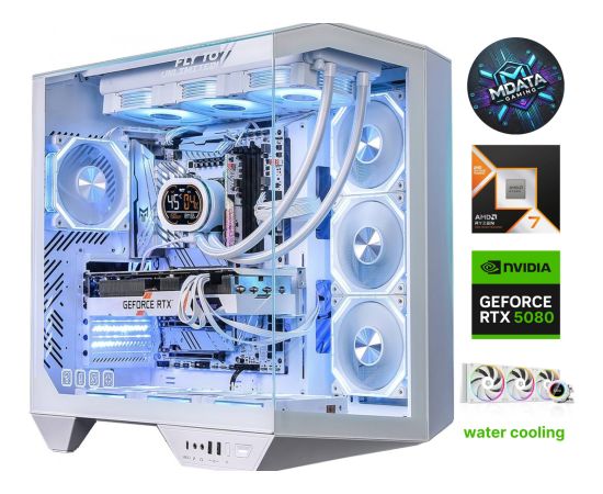 MDD ArcticX PRO Ryzen 7 9800X3D 32GB 2TB SSD RTX 5080 NoOS