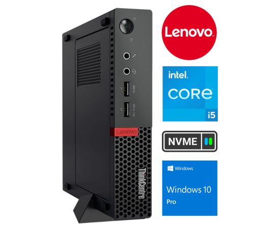 Lenovo Thinkcentre M710Q Tiny i5-7500T 8GB 512GB SSD Windows 10 Pro