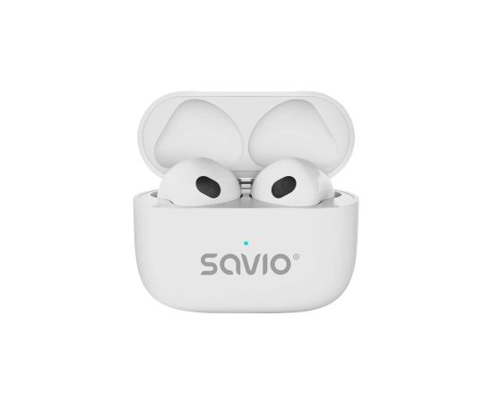 Austiņas Savio TWS-01 PRO White