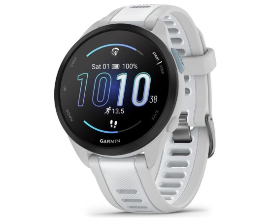 Garmin Forerunner 165 3.05 cm (1.2") AMOLED Digital 390 x 390 pixels Touchscreen Grey GPS (satellite)