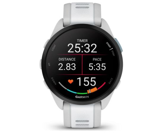 Garmin Forerunner 165 3.05 cm (1.2") AMOLED Digital 390 x 390 pixels Touchscreen Grey GPS (satellite)
