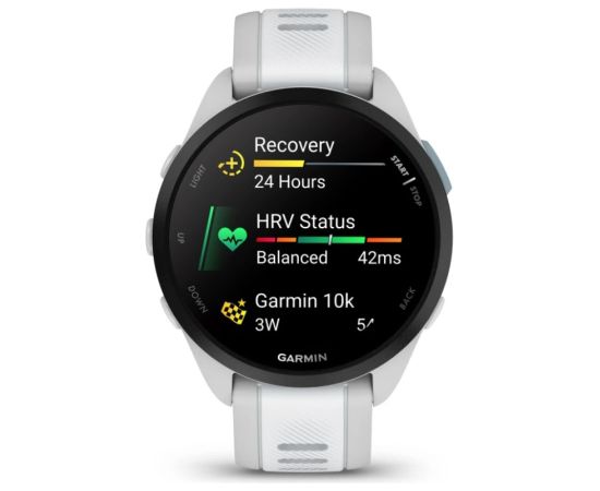 Garmin Forerunner 165 3.05 cm (1.2") AMOLED Digital 390 x 390 pixels Touchscreen Grey GPS (satellite)
