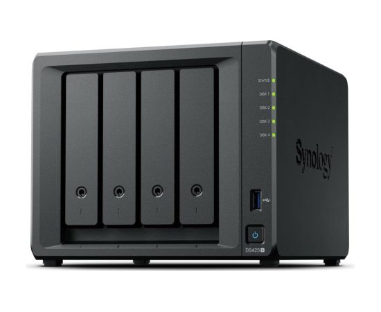 Synology DiskStation DS425+ NAS/storage server Intel® Celeron® J4125 2 GB DDR4 0 TB Black