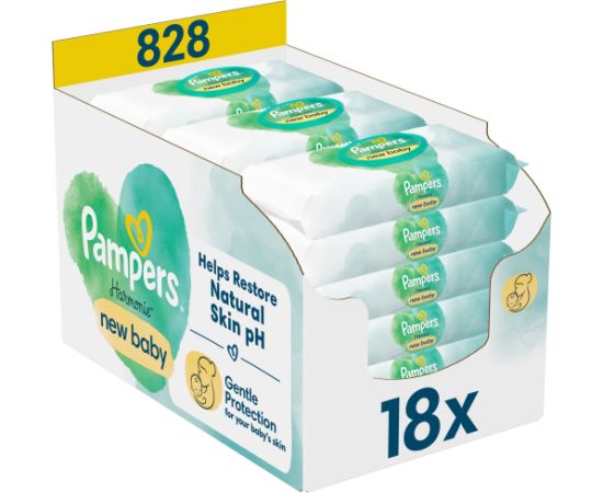 PAMPERS CHUST HARMONIE NEW BABY 18X46