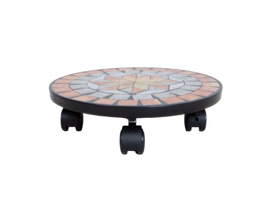 Flower pot base MOSAIC D30xH7cm