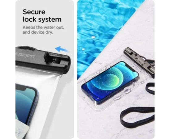 Spigen водонепроницаемый чехол A601 универсальный 2шт кристально чистый