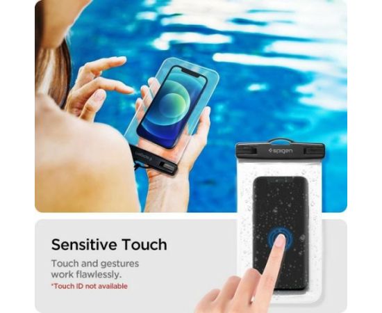 Spigen водонепроницаемый чехол A601 универсальный 2шт кристально чистый