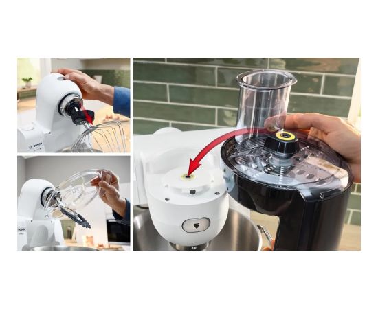 Bosch Serie 6 MUMS6EW22 food processor 1600 W 5.5 L White