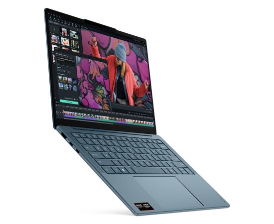 Lenovo Yoga Slim 7 14AKP10 Ryzen AI 5 340 14" WUXGA OLED 400nits Glossy 60Hz 16GB LPDDR5x SSD512 Radeon 840M Graphics 70Wh Win11 Tidal Teal