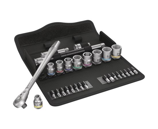 Instrumentu komplekts Wera 8100 SB 11 Zyklop; 3/8''; 29 gab.