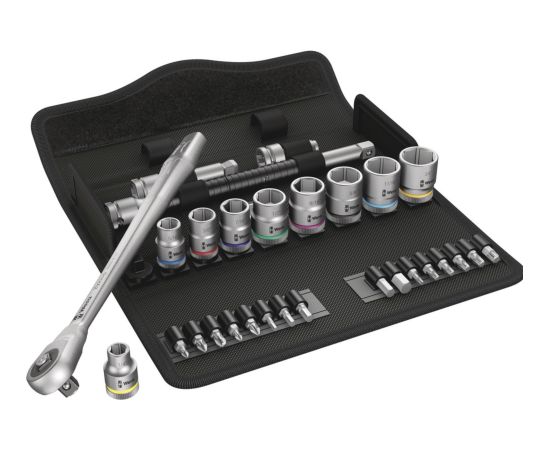 Instrumentu komplekts Wera 8100 SB 10 Zyklop; 3/8''; 29 gab.