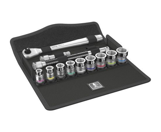 Instrumentu komplekts Wera 8100 SB HF 1 Zyklop; 3/8''; 13 gab.