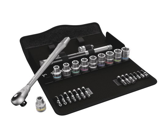 Instrumentu komplekts Wera 8100 SC 7 Zyklop; 1/2''; 28 gab.