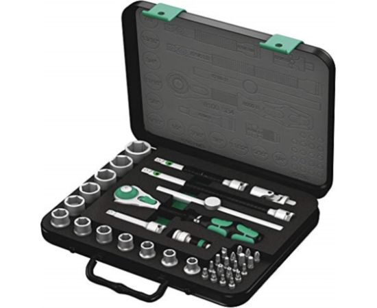 Instrumentu komplekts Wera 8100 SB 4 Zyklop; 3/8''; 38 gab.