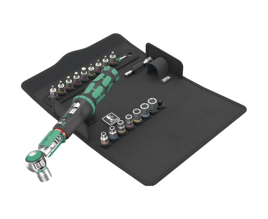 Instrumentu komplekts Wera Safe-Torque A 1 SHK Set 1; 1/4''; 2,0-12,0 Nm; 20 gab.