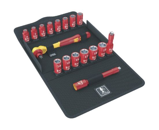 Instrumentu komplekts Wera 8100 SB VDE 1 Zyklop; 17 gab.