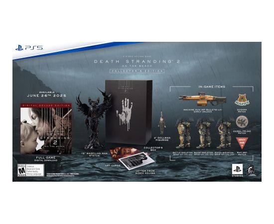 Sony PS5 Death Stranding 2 On the Beach Collectors Edition Playstation 5 video spēle